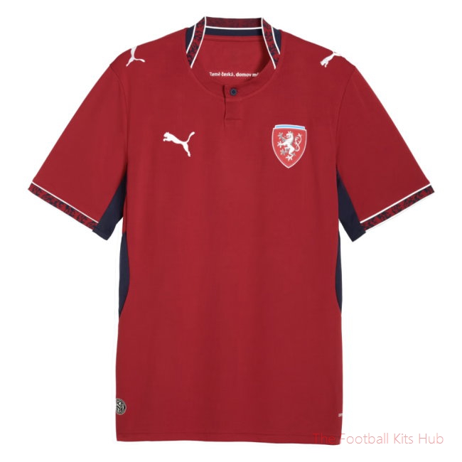 2026-2027 Czech Republic Home Shirt (Your Name)-Jersey Chest: 2026 World Cup Soccer Kits
