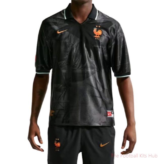 2026-2027 France Dri-Fit Energy Shirt (Anthracite) (Zidane 10)-Jersey Chest: 2026 World Cup Soccer Kits