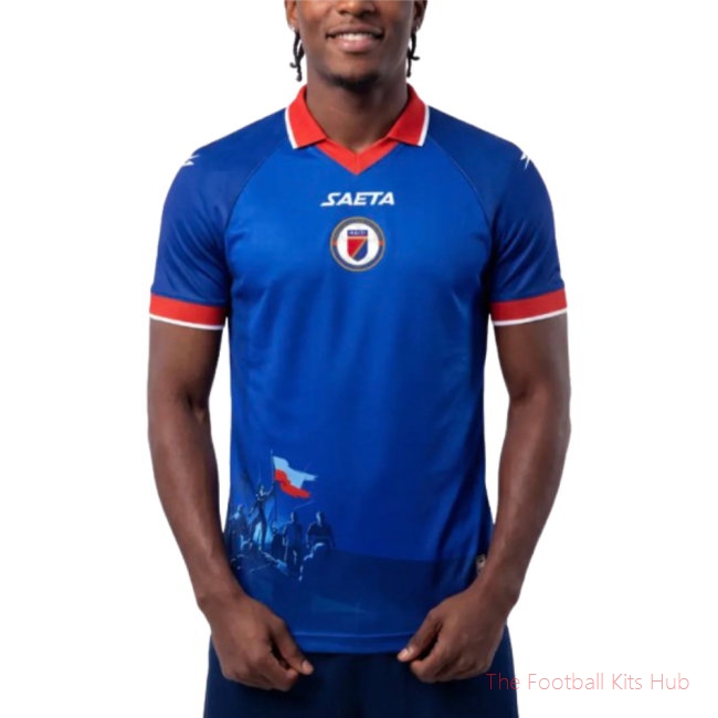 2026-2027 Haiti Home Shirt (Your Name)-Jersey Chest: 2026 World Cup Soccer Kits