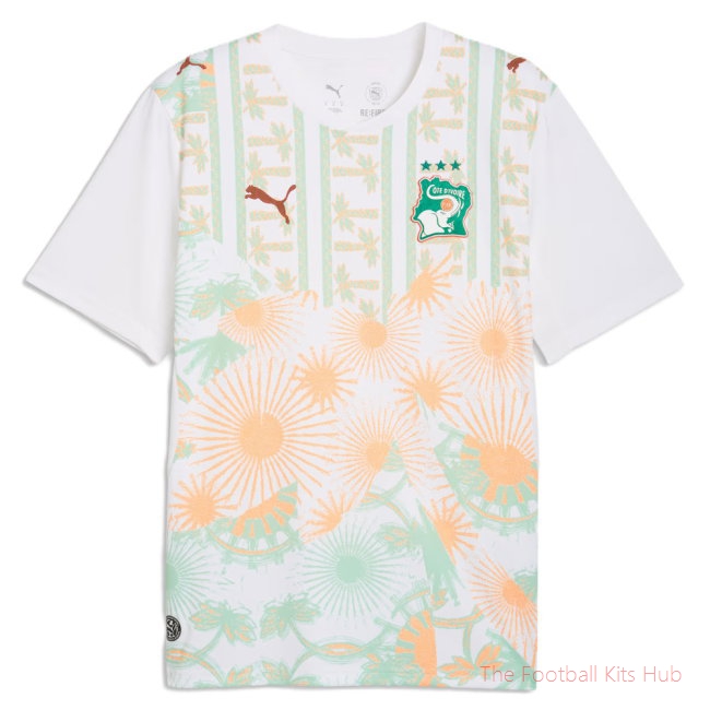 2026-2027 Ivory Coast Away Shirt (Your Name)-Jersey Chest: 2026 World Cup Soccer Kits