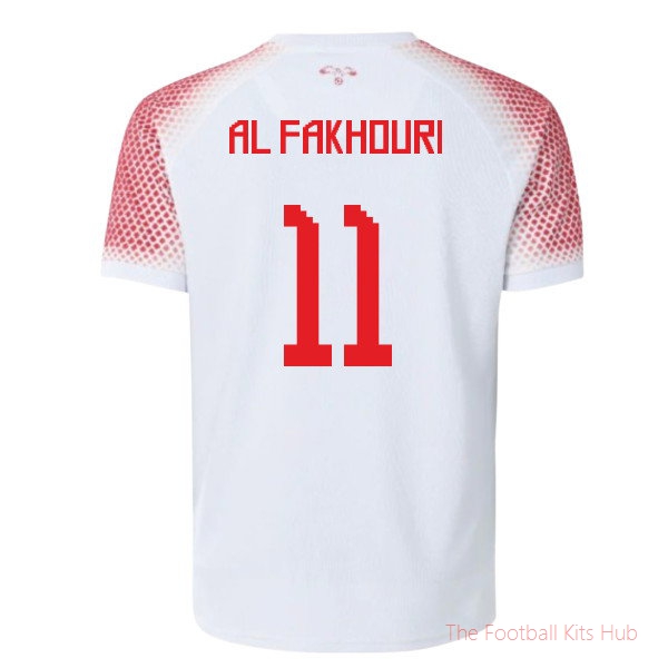 2026-2027 Jordan Home Shirt (Al Fakhouri 11)-Jersey Chest: 2026 World Cup Soccer Kits