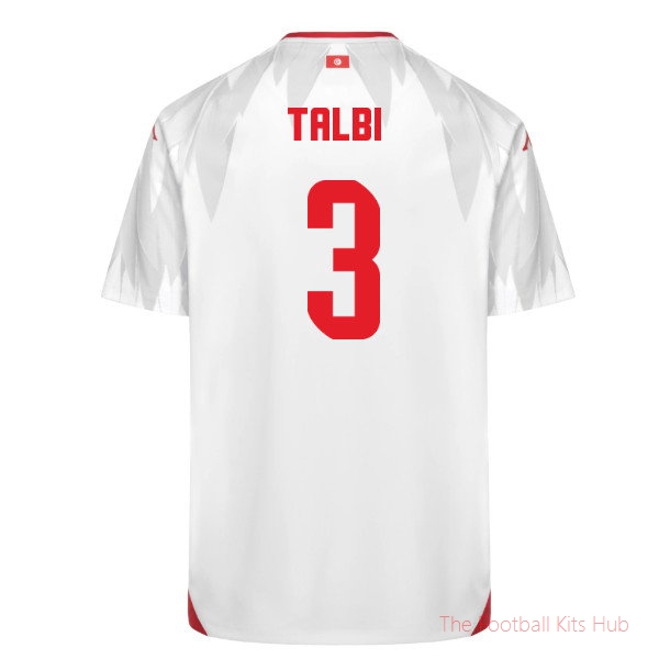 2026-2027 Tunisia Home Shirt (Talbi 3)-Jersey Chest: 2026 World Cup Soccer Kits