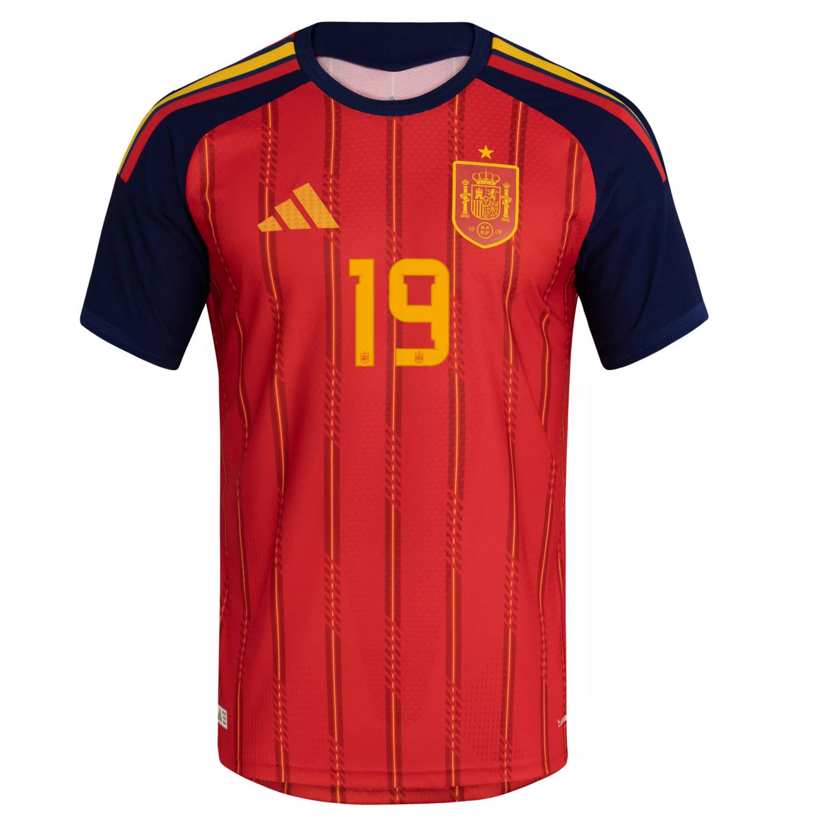 Spain Lamine Yamal #19 Jersey