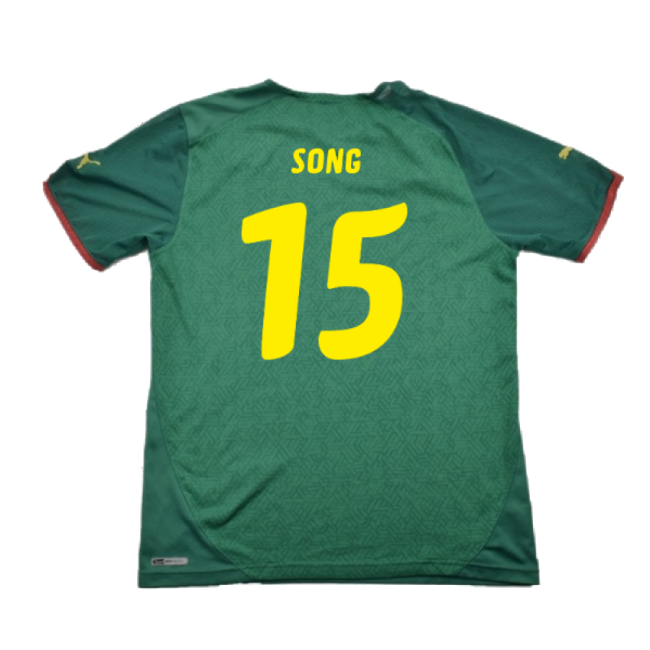 S,Cameroon Game Ready Cameroon 2010-11 Home Kit Shirt ((Excellent) L)...-Jersey Chest: 2026 World Cup Soccer Kits