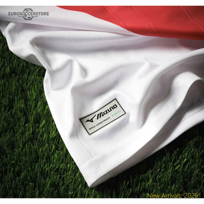 Monaco 2025-2026 Home Uniform Football Jersey For Diehard Football Fans-Jersey Chest: 2026 World Cup Soccer Kits