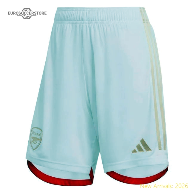 Club Teams,Arsenal 2023-2024 Arsenal Home Kit Shorts (White)-Jersey Chest: 2026 World Cup Soccer Kits