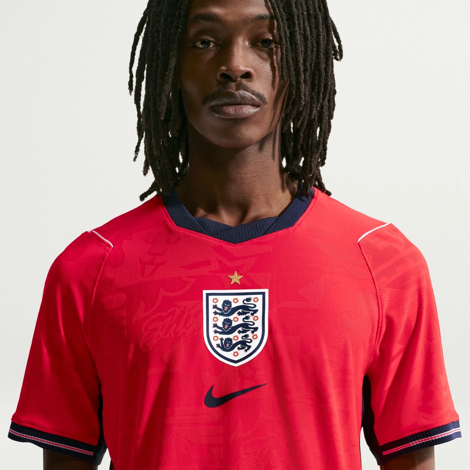 England 2026 Away Elite Jersey - Speed Red Men's Player Edition-Jersey Chest: 2026 World Cup Soccer Kits