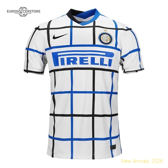 Inter Milan 2020-2021 Away Gear Inter Milan Nike Football Football Top-Jersey Chest: 2026 World Cup Soccer Kits