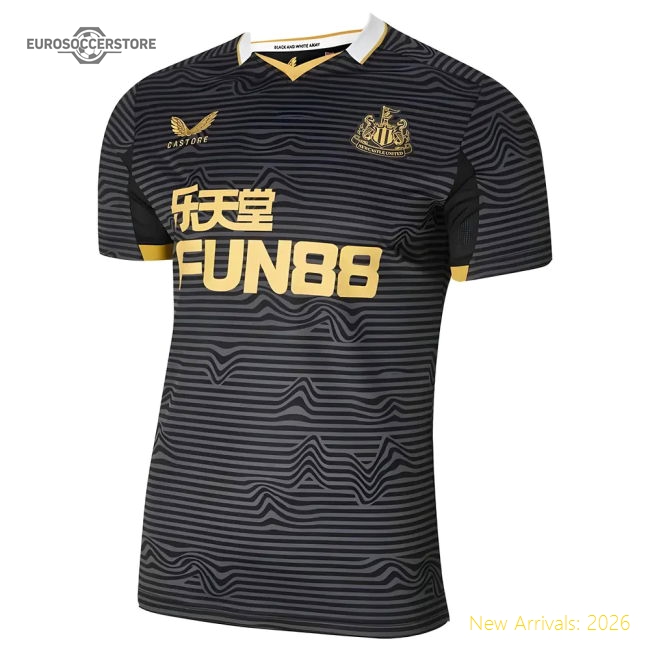 Newcastle 2021-2022 Away Gear Newcastle United Football Jersey-Jersey Chest: 2026 World Cup Soccer Kits