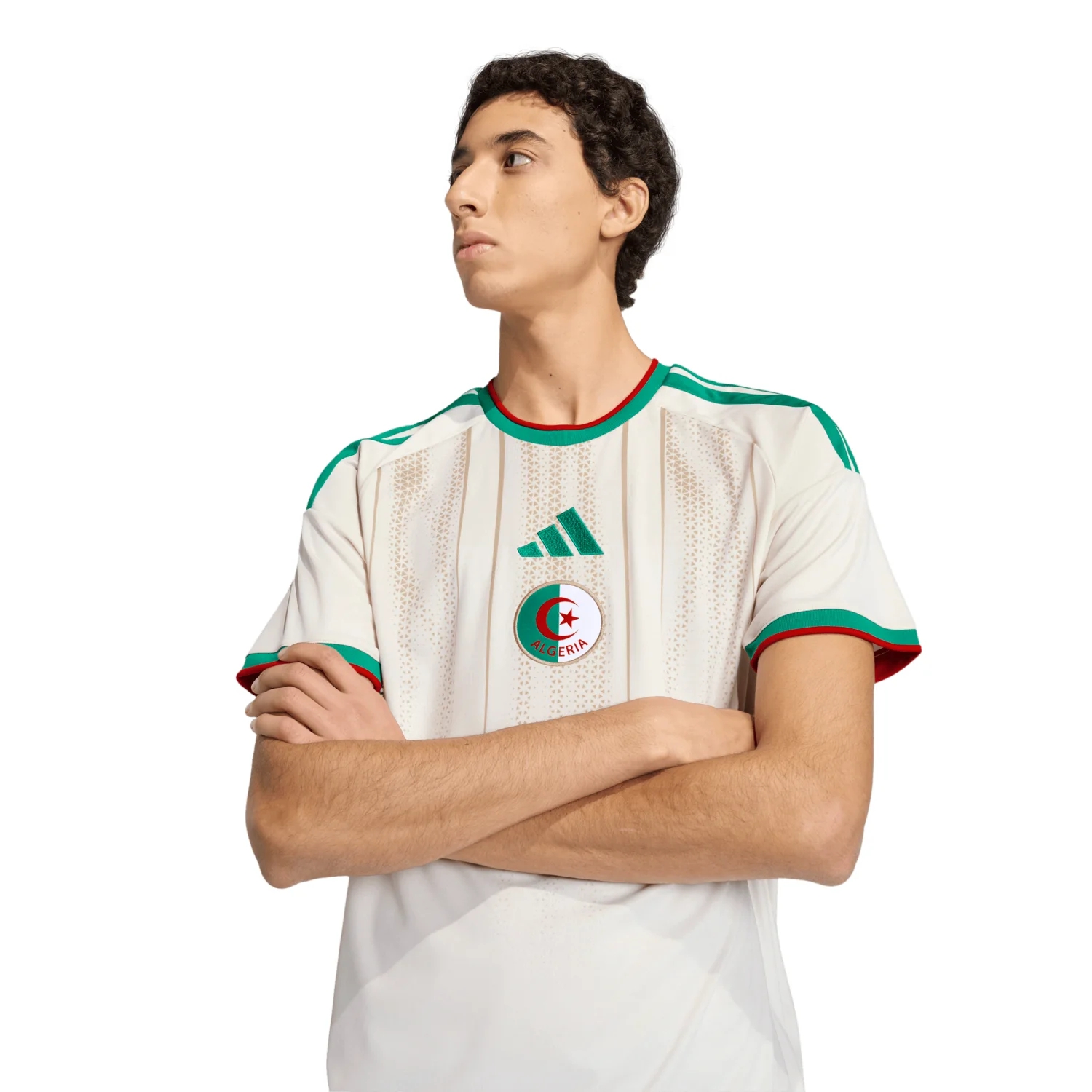 Algeria 2026 Home Jersey - Men's | Slim Fit Climacool+ Football Shirt Landscape Inspired Design-Jersey Chest: 2026 World Cup Soccer Kits