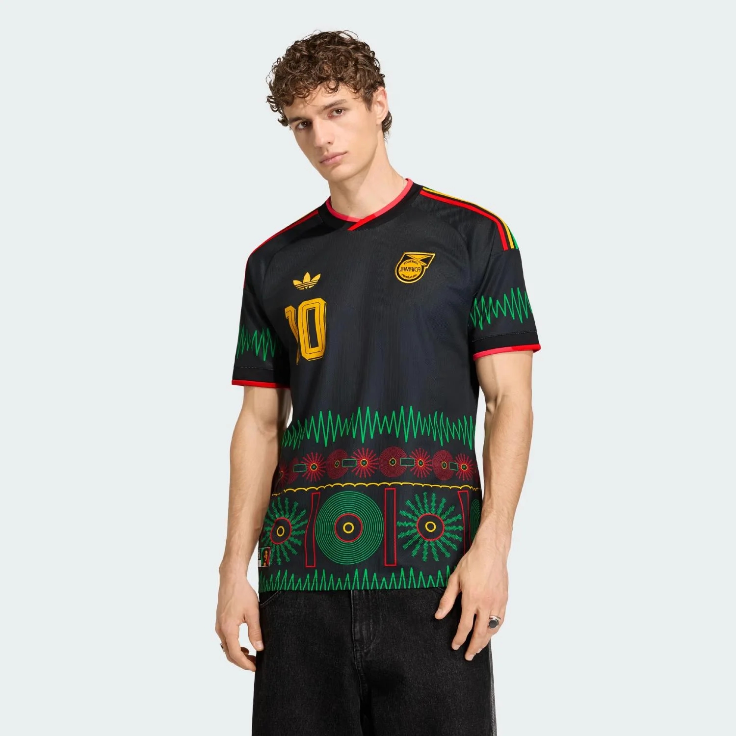 Jamaica 2026 Away Marley 10 Jersey - Reggae Spirit Men's Kit-Jersey Chest: 2026 World Cup Soccer Kits
