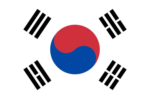 South Korea national team flag