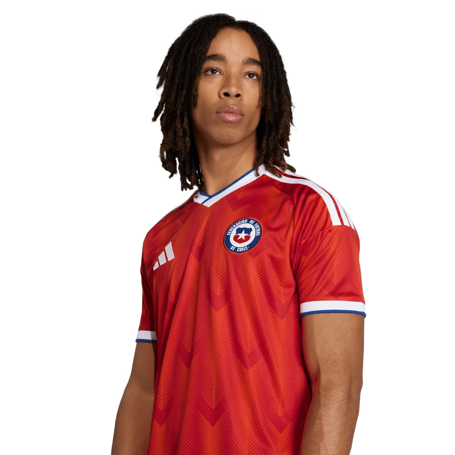 Chile 2026 Home Jersey - Men's | Slim Fit Climacool+ Football Shirt Condor Inspired Design-Jersey Chest: 2026 World Cup Soccer Kits