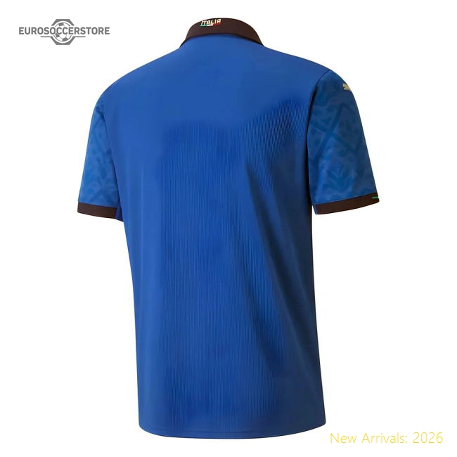 Italy 2020-2021 Home Kit Italy Puma Football Football Jersey-Jersey Chest: 2026 World Cup Soccer Kits