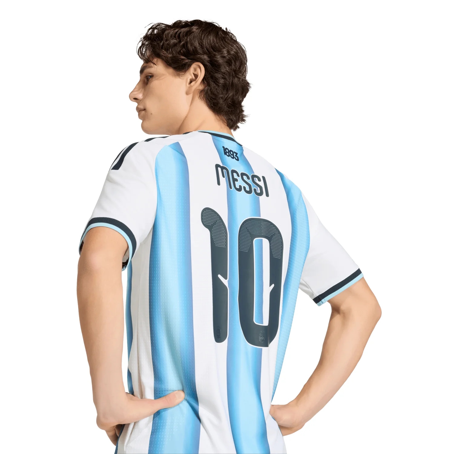 Argentina 2026 Messi Home Jersey Men's | Climacool+ Slim Fit Championship Kit-Jersey Chest: 2026 World Cup Soccer Kits
