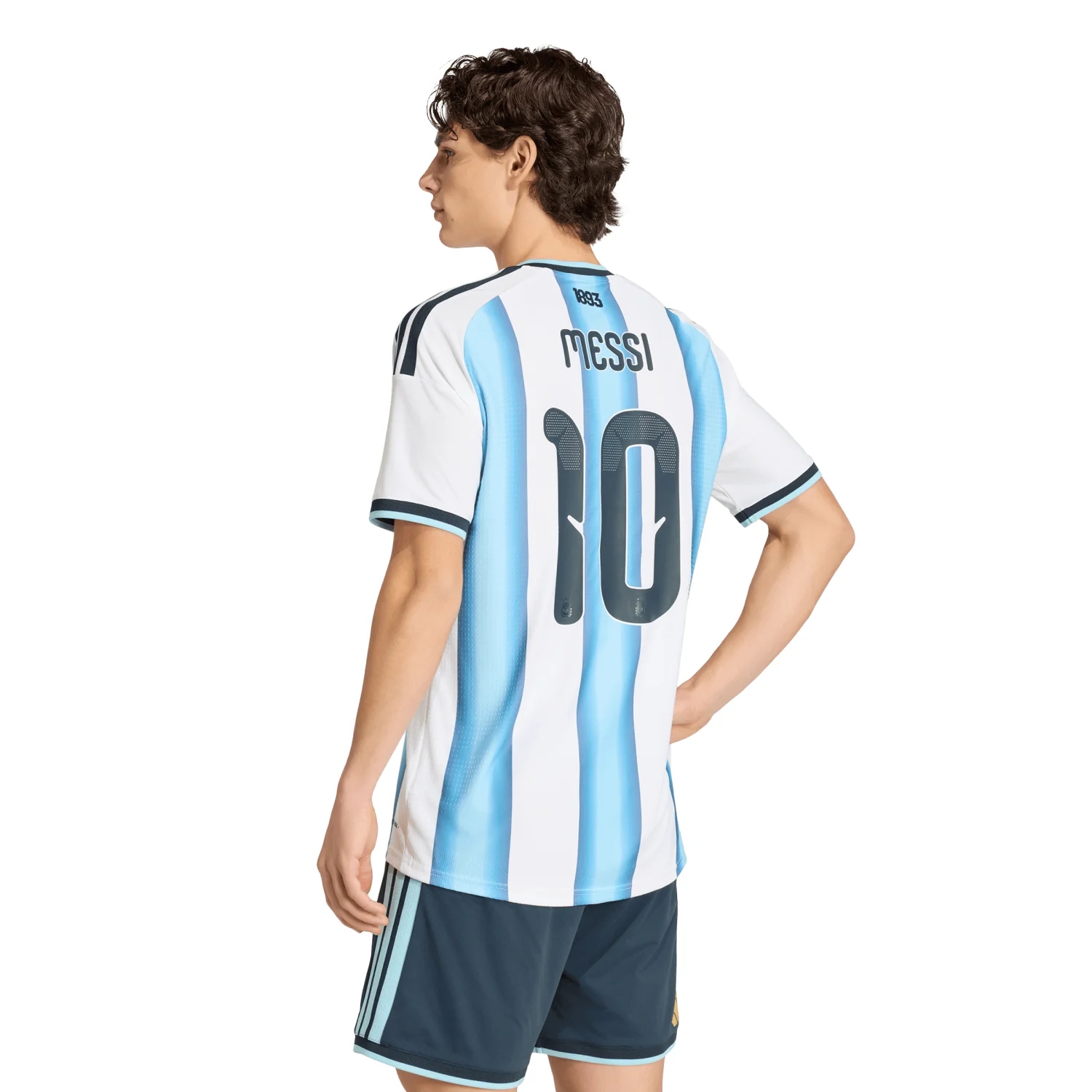 Argentina 2026 Messi Home Jersey Men's | Climacool+ Slim Fit Championship Kit-Jersey Chest: 2026 World Cup Soccer Kits