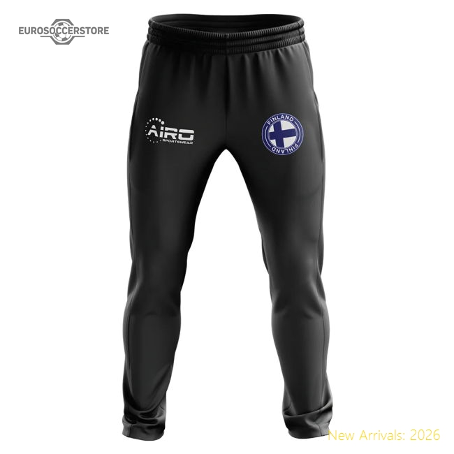 Finland Finland Concept Football Training Pants Black-Jersey Chest: 2026 World Cup Soccer Kits