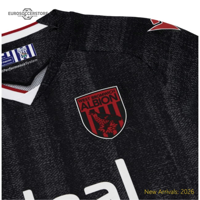 West Brom 2025-2026 Third Uniform Football Football Top-Jersey Chest: 2026 World Cup Soccer Kits