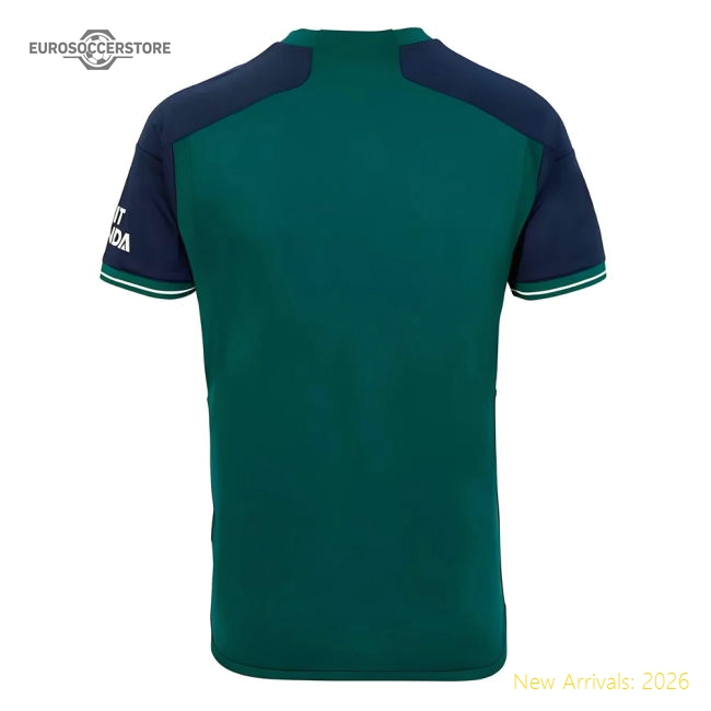 Club Match Day Teams,Arsenal 2023-2024 Arsenal Third Shirt-Jersey Chest: 2026 World Cup Soccer Kits