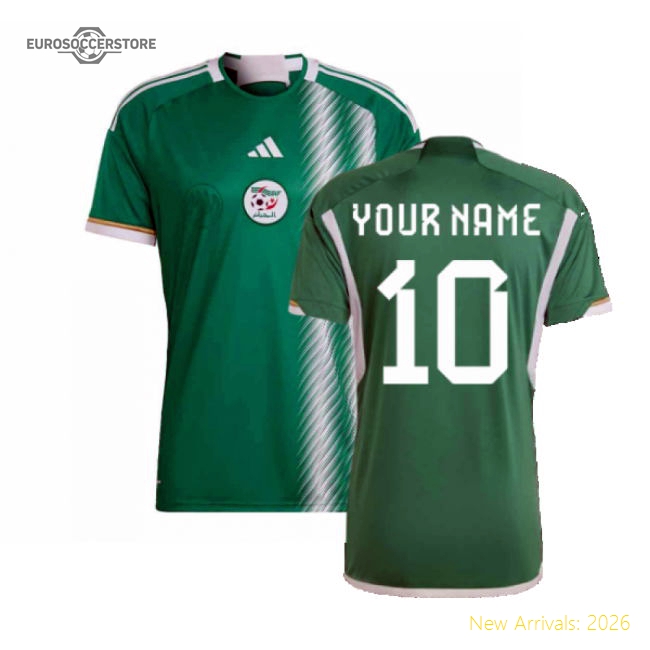 S,Algeria Match Day 2022-2023 Algeria Away Shirt (Your Name)-Jersey Chest: 2026 World Cup Soccer Kits