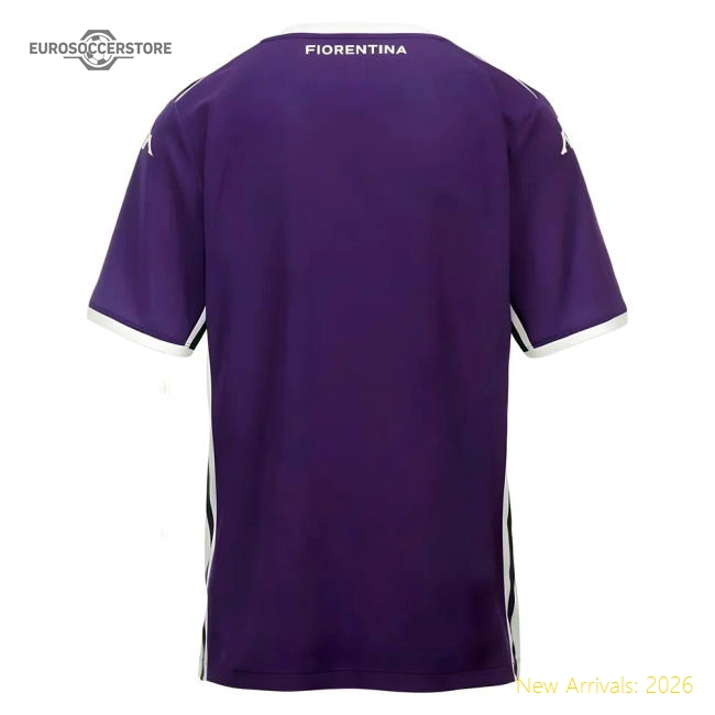 Fiorentina 2025-2026 Home Kit Football Football Top For Diehard Football-Jersey Chest: 2026 World Cup Soccer Kits