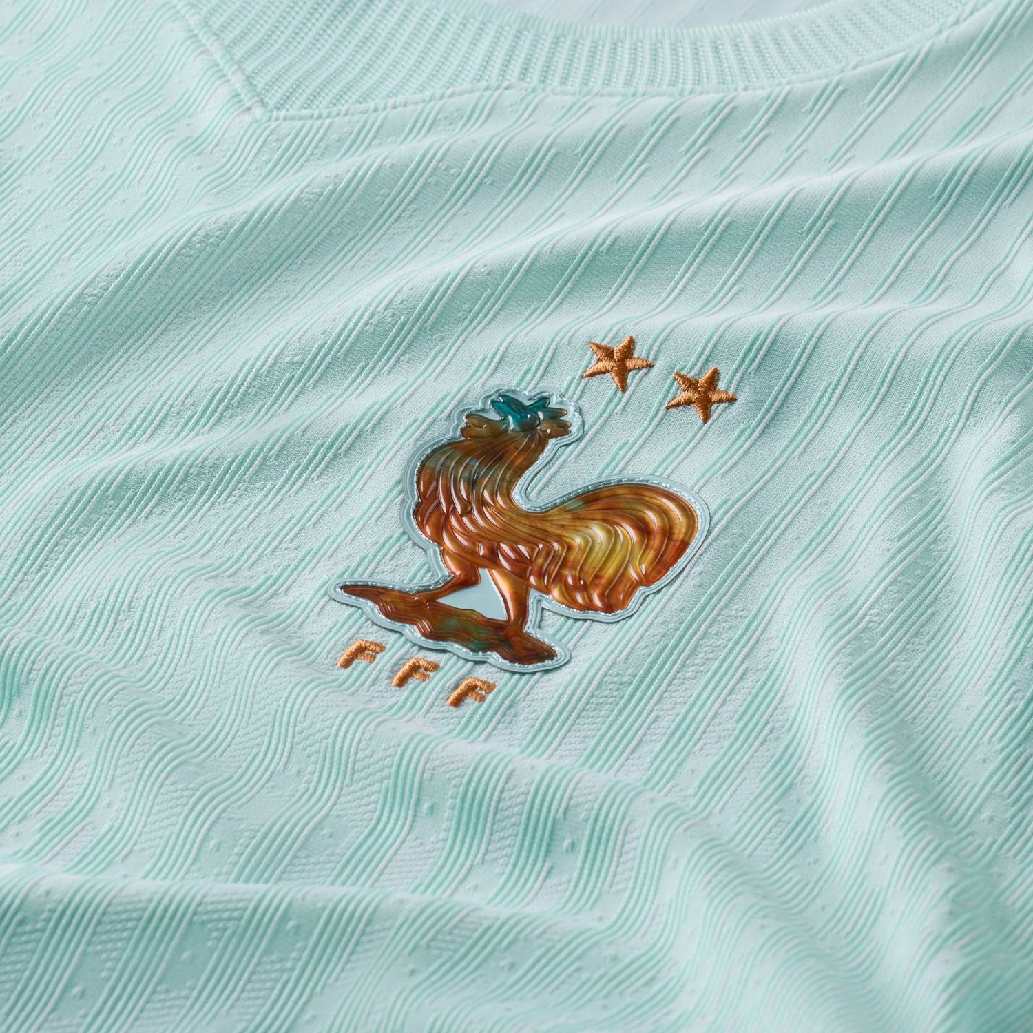 France 2026 Away Elite Jersey - Liberté Teal Player Edition-Jersey Chest: 2026 World Cup Soccer Kits