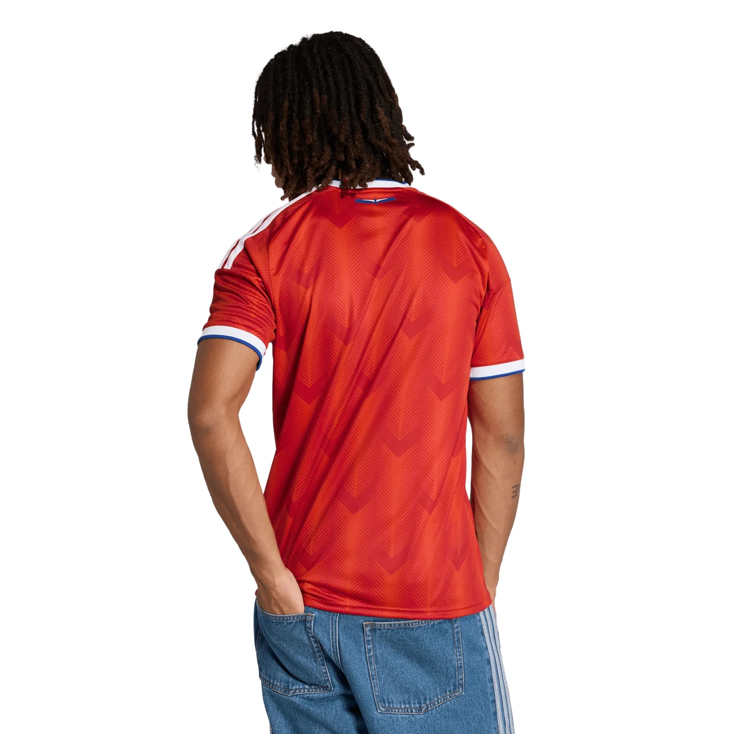 Chile 2026 Home Jersey - Men's | Slim Fit Climacool+ Football Shirt Condor Inspired Design-Jersey Chest: 2026 World Cup Soccer Kits