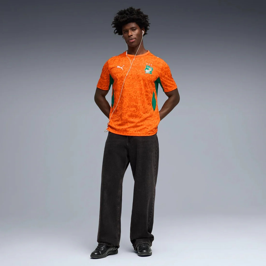 Côte d'Ivoire 2026 Home Men's Jersey - Les Éléphants Eco-Heritage Kit-Jersey Chest: 2026 World Cup Soccer Kits