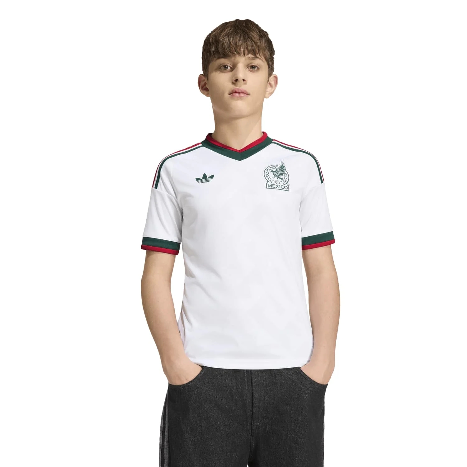 Mexico 2026 Away Youth Jersey - Sacred Geometry Heritage Kit-Jersey Chest: 2026 World Cup Soccer Kits