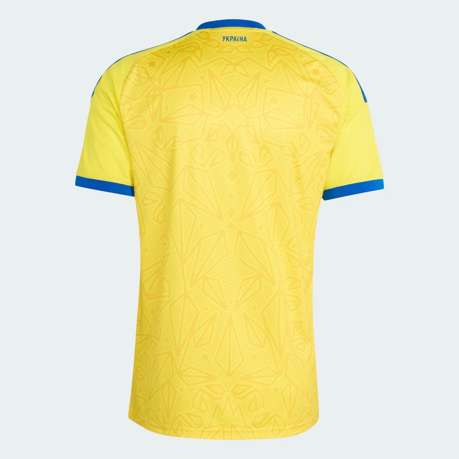 Ukraine 2026 Home Men's Jersey - Yellow Heritage Fan Kit-Jersey Chest: 2026 World Cup Soccer Kits