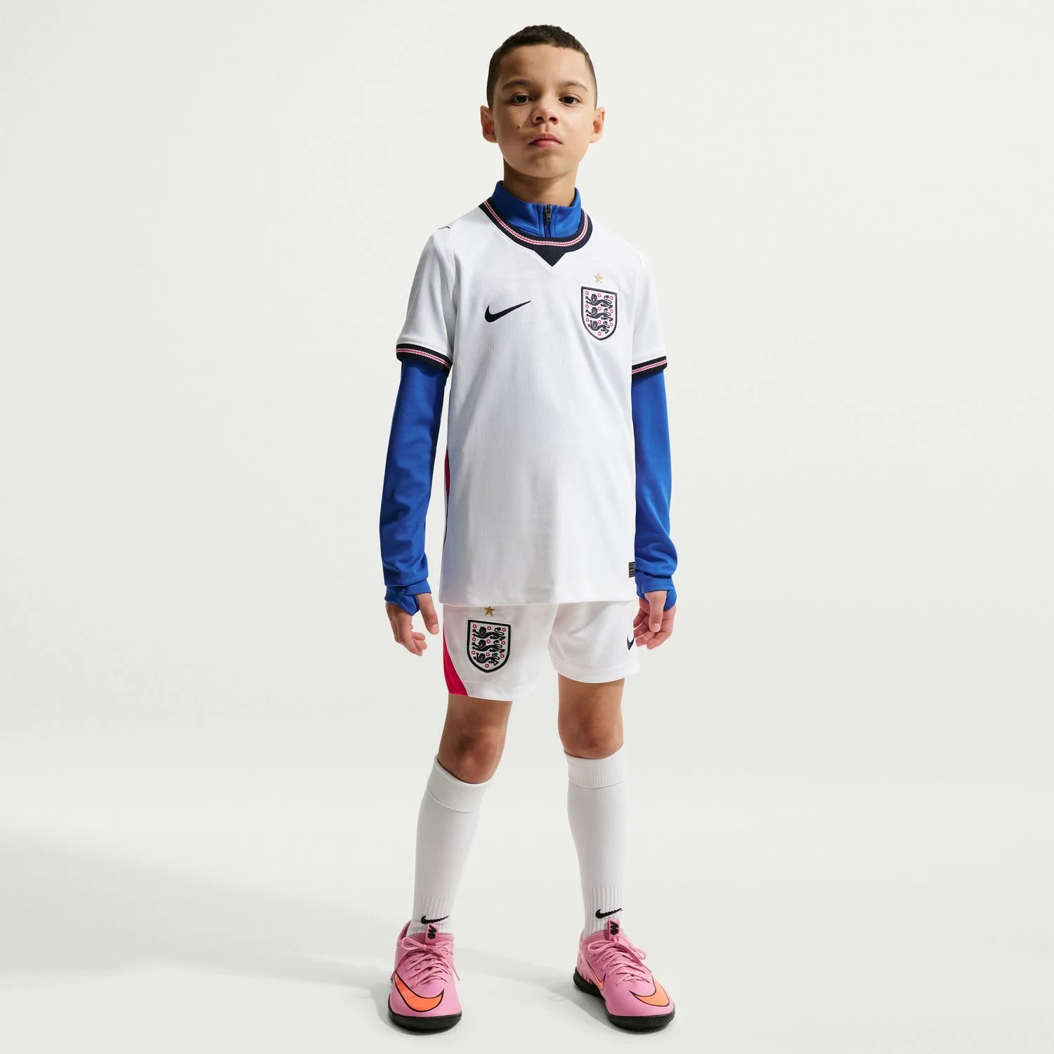 England 2026 Home Youth Jersey - Three Lions Junior Heritage Kit-Jersey Chest: 2026 World Cup Soccer Kits