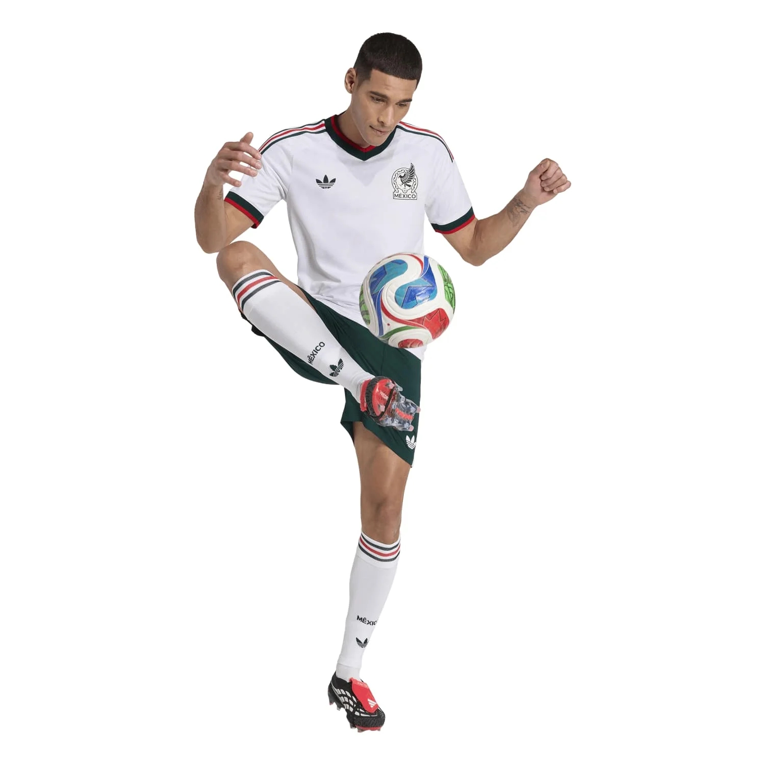 Mexico 2026 Elite Away Jersey - Men's | CLIMACOOL+ Match Fit Performance Kit-Jersey Chest: 2026 World Cup Soccer Kits