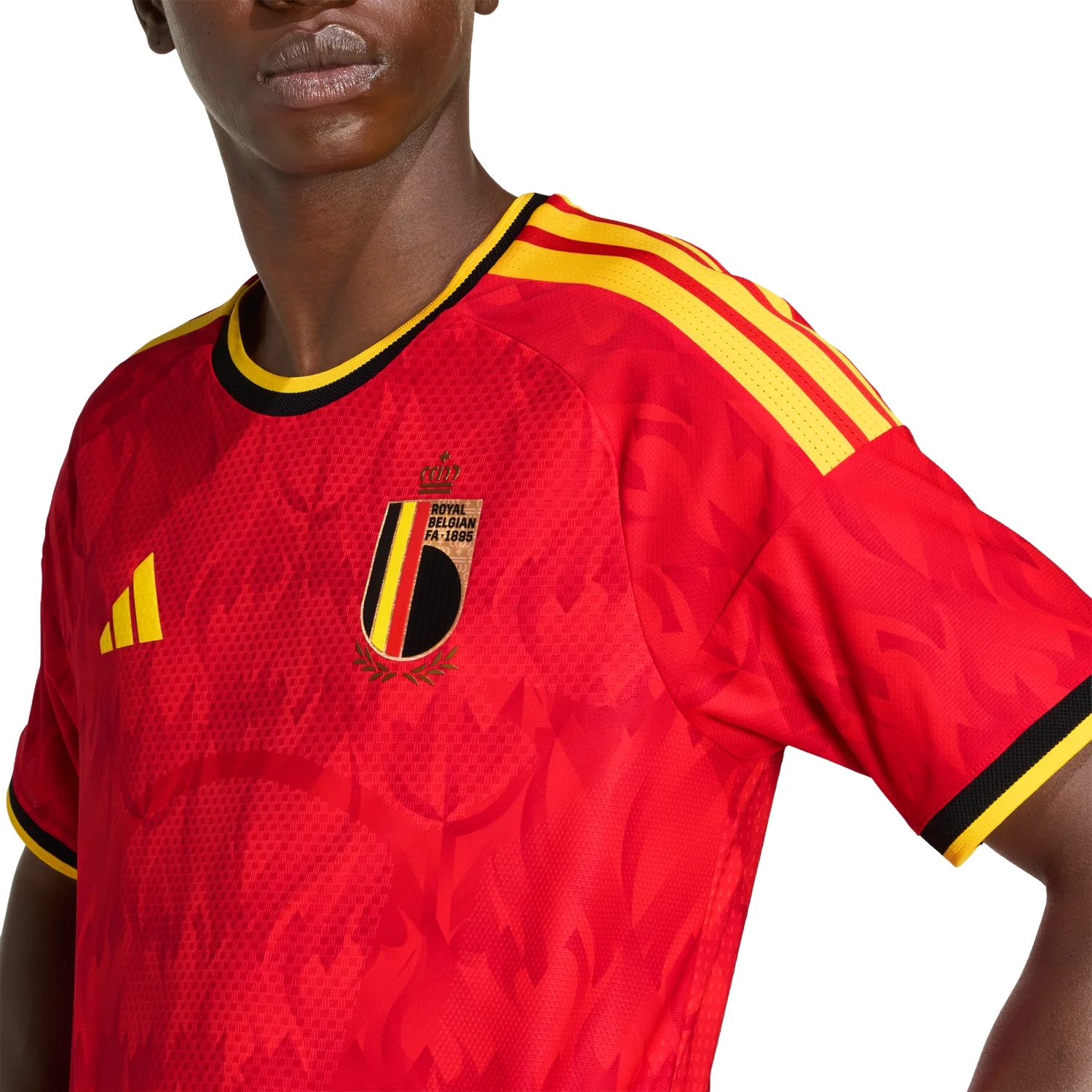 Belgium 2026 Elite Home Jersey - Men's | Slim Fit Climacool+ Performance Football Shirt Red Devils Kit-Jersey Chest: 2026 World Cup Soccer Kits