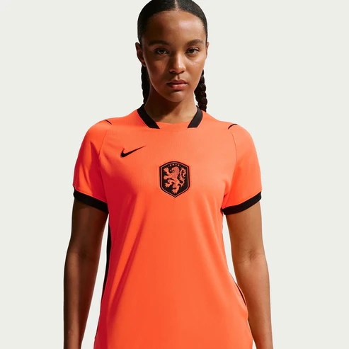 Netherlands 2026 Home Women's Jersey - Radiant Oranje Female Kit-Jersey Chest: 2026 World Cup Soccer Kits