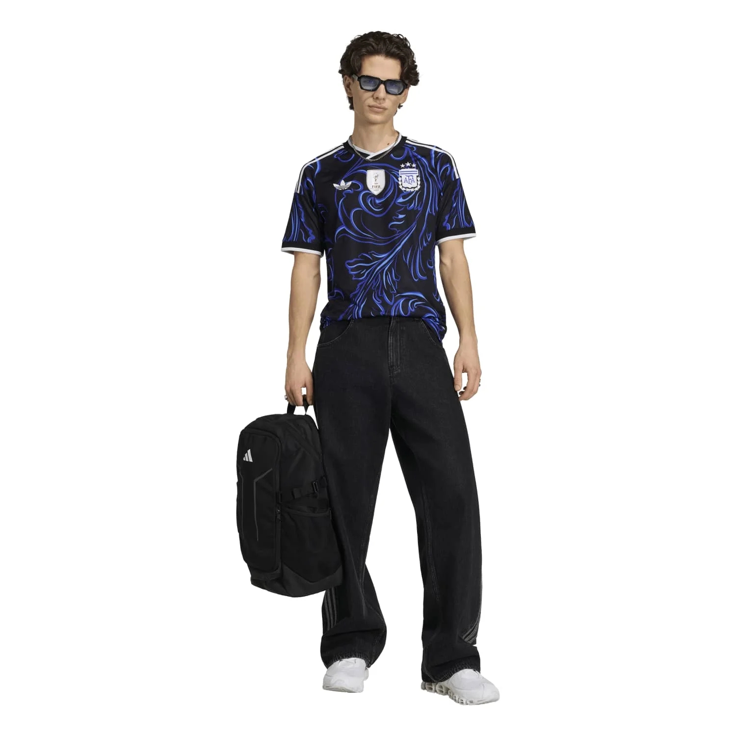 Argentina 2026 Away Jersey - Men's | CLIMACOOL+ Slim Fit Football Shirt-Jersey Chest: 2026 World Cup Soccer Kits