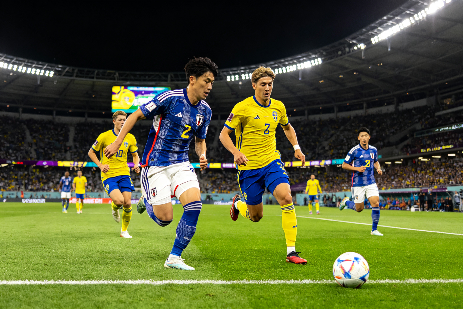 Japan vs Sweden Group F Match