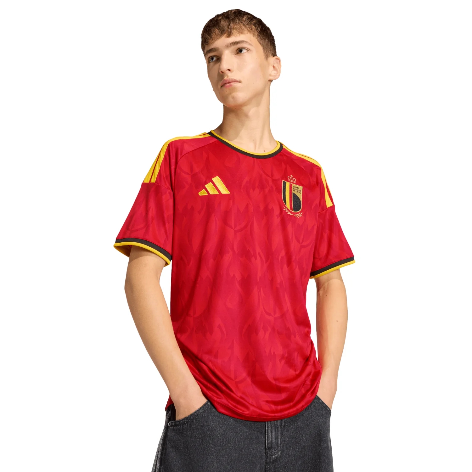 Belgium 2026 Home Men's Jersey - Red Devils Edition Fan Kit-Jersey Chest: 2026 World Cup Soccer Kits