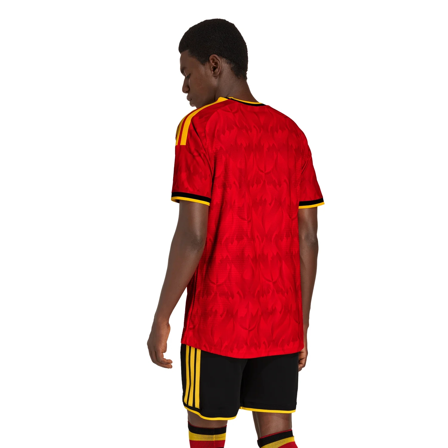 Belgium 2026 Elite Home Jersey - Men's | Slim Fit Climacool+ Performance Football Shirt Red Devils Kit-Jersey Chest: 2026 World Cup Soccer Kits