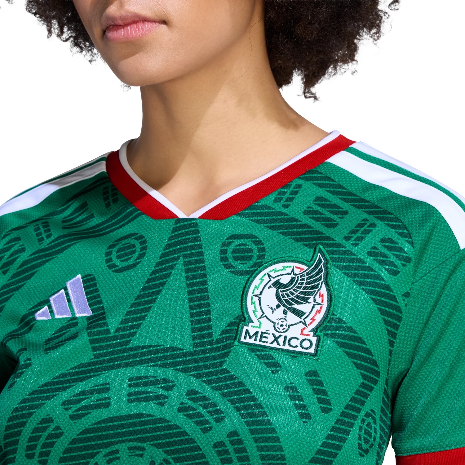 Mexico 2026 Home Jersey Women's - Green Host Nation Fan Kit-Jersey Chest: 2026 World Cup Soccer Kits
