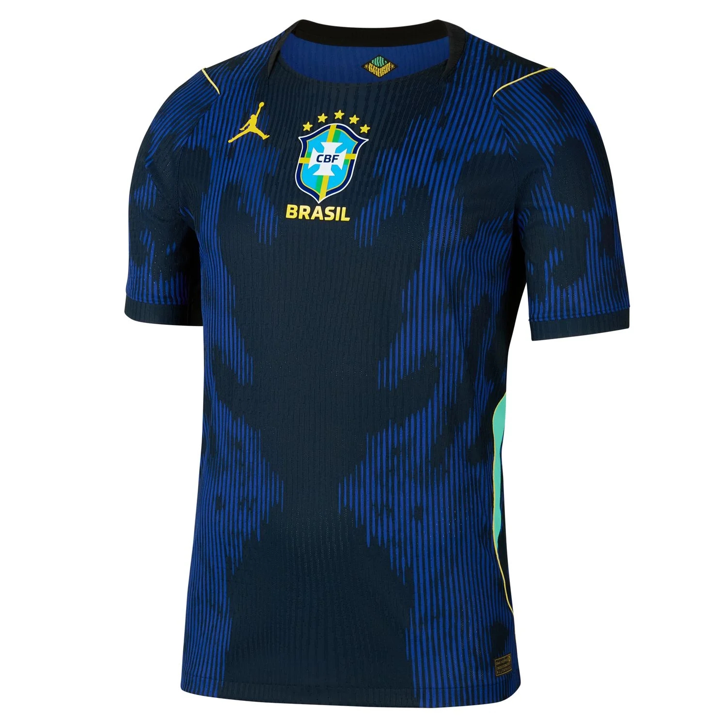 Brazil 2026 Away Jersey Men's | Aero-FIT Poison Dart Frog Inspired Football Kit-Jersey Chest: 2026 World Cup Soccer Kits