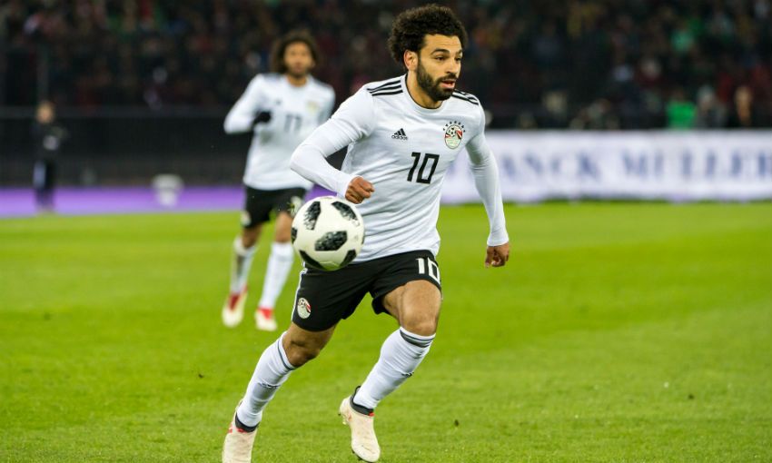 Mohamed Salah Egypt Match Action