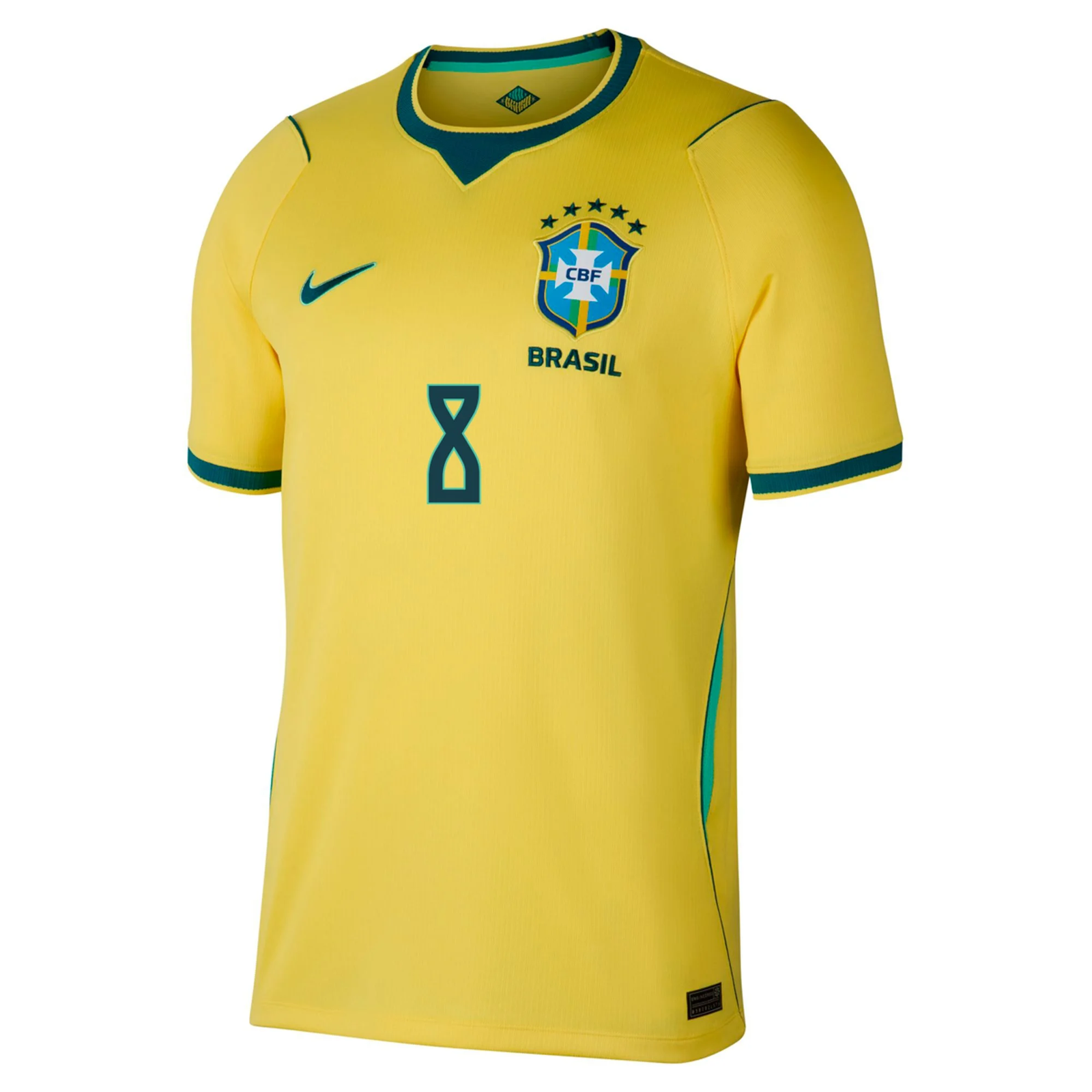 Brazil Bruno Guimaraes #8 Jersey 2026