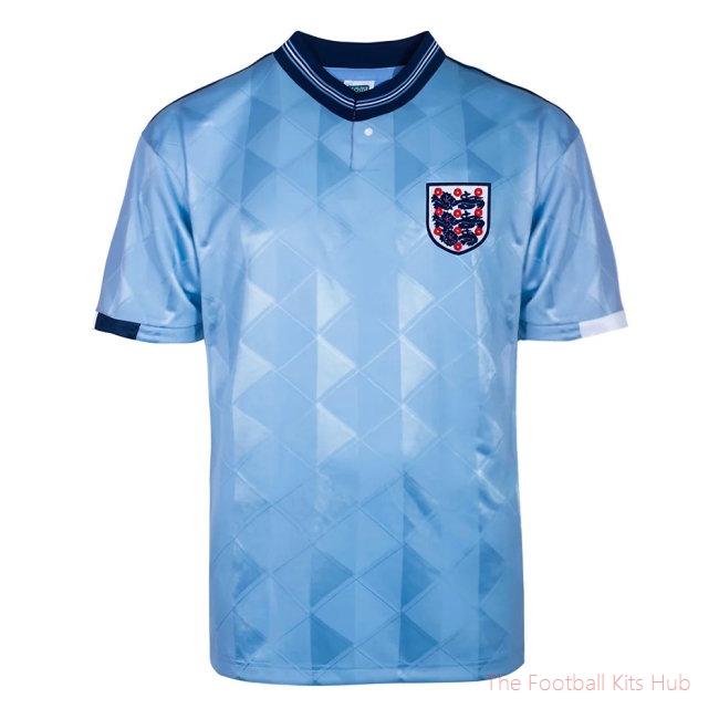 England 1989 Third Retro Shirt (Your Name)-Jersey Chest: 2026 World Cup Soccer Kits