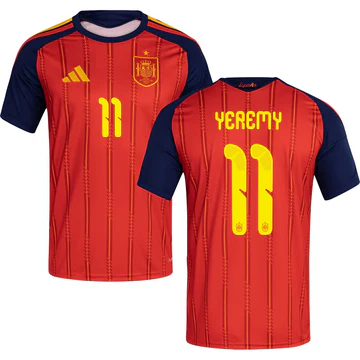 Yeremy #11 Spain 2026 Jersey