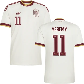 Yeremy #11 Jersey Back Detail