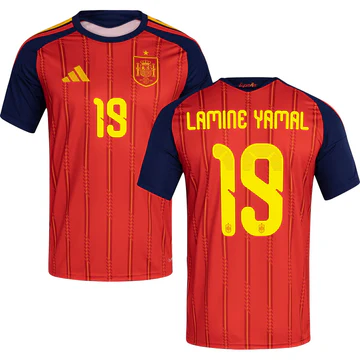 Lamine Yamal #19 Spain 2026 Jersey