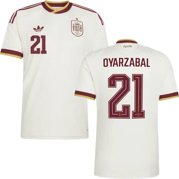 Oyarzabal #21 Jersey Back Detail