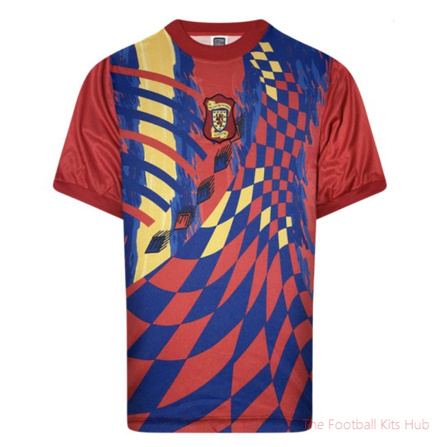 Scotland 1996 Away Retro Goalkeeper Shirt (Your Name)-Jersey Chest: 2026 World Cup Soccer Kits