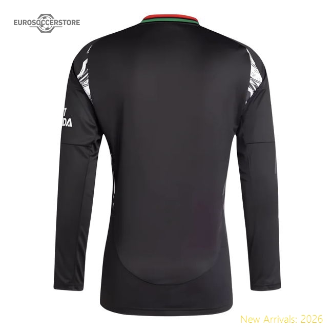 Club Teams,Arsenal 2024-2025 Arsenal Away Kit Long Sleeve Shirt-Jersey Chest: 2026 World Cup Soccer Kits