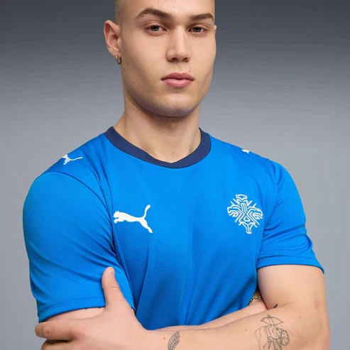 Iceland 2026 Home Men's Jersey - Fire & Ice Volcanic Kit-Jersey Chest: 2026 World Cup Soccer Kits